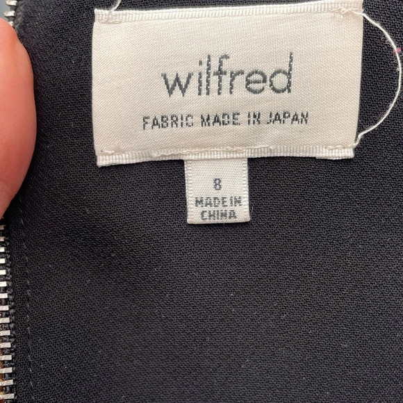 Wilfred Black Foucault dress, size 8 - Picture 8 of 9